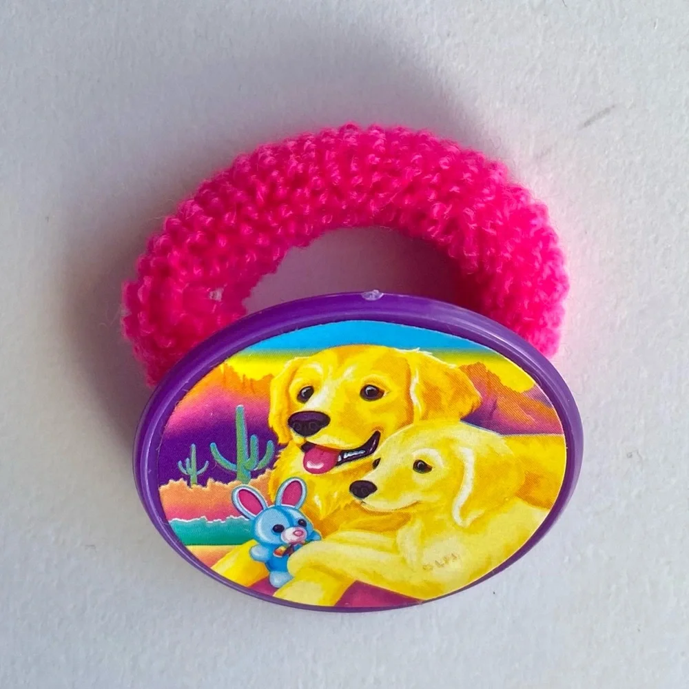 VTG Lisa Frank Desert Puppies hair tie - Picture 1 of 3